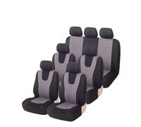 Ggwqoops 1/2/5/7seat Fit Most Cars Protective Cover Universal Car Accessories Auto Seat Covers Red Black Car Seat Covers(7 seats-gray)