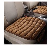 Ggwqoops 1pc Single Piece Backless Plush Car Seat Cushion For All Seasons, Non-slip And Free Of Binding - Square Car Seat Covers(Coffee)
