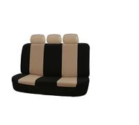 Ggwqoops 2pcs Car Seat Cover Seat Protection Cover Compatible With Airbags Vehicle Seat Covers Universal Accessories Multiple Colors Car Seat Covers(Beige REAR)