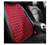 Ggwqoops 3D Suspended Car Seat Cushion Seat Cover With Embossed Pattern Four Seasons General Fit For Most Cars Car Seat Covers(Red back cushion)