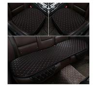 Ggwqoops 3Pcs Cotton Breathable Car Seat Cover Universal Seat Soft Cushion All Season Seat Protector Interior Accessories Car Seat Covers(Black with Red)