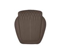 Ggwqoops 54cm Breathable Car Seat Cushion Leather Commercial Vehicle Non-slip Support Pad Universal good Rebound Sponge Seat Cover Car Seat Covers(Front row-Brown)