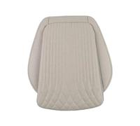Ggwqoops 54cm Breathable Car Seat Cushion Leather Commercial Vehicle Non-slip Support Pad Universal good Rebound Sponge Seat Cover Car Seat Covers(Front row- Beige)