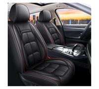 Ggwqoops All Inclusive Seat Cover Full Leather Car Seat Cushion Single Seat Driver And Passenger Seat Cover All Season Universal Pad Car Seat Covers(Blcak 2pcs)