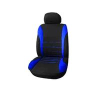 Ggwqoops Auto Parts Car Seat Cover Polyester Fabric 2/4/9 Piece Set Four Season Universal Front/Rear Car Seat Cushion Car Seat Covers(1 seat blue)