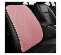Ggwqoops Autumn And Winter Warm Wear-resistant Solid Color Short Plush Car Single Seat Square Cushion Backrest Cushion Car Seat Covers(Pink back cushion)