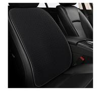 Ggwqoops Autumn And Winter Warm Wear-resistant Solid Color Short Plush Car Single Seat Square Cushion Backrest Cushion Car Seat Covers(Black back cushion)
