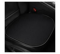 Ggwqoops Autumn And Winter Warm Wear-resistant Solid Color Short Plush Car Single Seat Square Cushion Backrest Cushion Car Seat Covers(Black square pad)