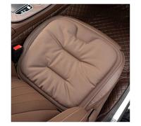 Ggwqoops Breathable Car Seat Cover Leather Seat Cushion Covers Universal Auto Interior Seats Protection Pad Mat Four Seasons Car Seat Covers(1PC Brown)