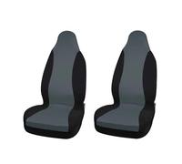 Ggwqoops Bucket Universal Car Seat Covers Fit For Auto Vehicle Truck SUV Interior Protection Accessories Car Seat Covers(2pcs Gray Black)