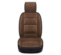 Ggwqoops Car Cushion Autumn And Winter Plush Cushion Cover Solid Waist Wear-resistant Winter Warm Comfort For Men And Women General Car Seat Covers(Brown)
