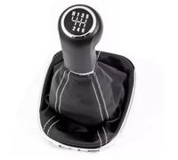 Ggwqoops Car Gear Shift Lever Knob for Adam for M13 2012-24 Car 6 Speed Gear Shift Knob-Stick Head Lever Handle with Gaitor Boot Cover