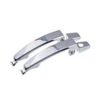 Ggwqoops Car Outer Door Handle Covers for Chevrolet for Captiva for Sport for Saturn Vue 2.4L 3.5L 3.6L 2008 2009 2010 2011 Exterior Door Handle Chrome Front Rear Left Right(Front X2 1 Hole)