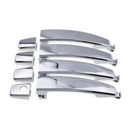 Ggwqoops Car Outer Door Handle Covers for Chevrolet for Captiva for Sport for Saturn Vue 2.4L 3.5L 3.6L 2008 2009 2010 2011 Exterior Door Handle Chrome Front Rear Left Right(4 Sides 1 Hole)