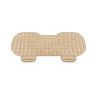 Ggwqoops Car Seat Cover Front Rear Flocking Cloth Cushion Non Slide Winter Auto Protector Mat Pad Keep Warm Universal Fit Truck Suv Van Car Seat Covers(Beige)