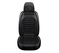 Ggwqoops Car Seat Cushion Protector Four Seasons Universal Cushion Front Shape Interior Accessories Seat Cover Car Seat Covers(1Black 1 Pcs)