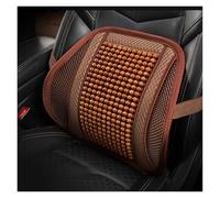Ggwqoops Car Seat Cushion Summer Cool Cushion Single Piece Of Wood Beads Summer Breathable Cushion Ventilation Cold Four Seasons Availabl Car Seat Covers(Brown 1 Pcs5)