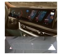 Ggwqoops Car Tempered Glass Screen Protector For BMW For IX For I4 For I7 For X7 2023 2024 Tempered Glass Screen Protector 12.3 Inch Car Radio GPS Navigation Film