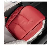 Ggwqoops Comfort Leather Car Seat Cushion Cover Breathable Seat Cushion Universal Auto Interior Accessories Car Seat Covers(Red)