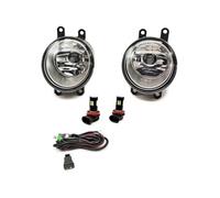 Ggwqoops Fog Light For Toyota For Probox For Succeed 2016-2022 Car LED Front Bumper Fog Lights FogLamp Chrome Trim Harness Wiring Cover Grille Front Fog Lights(LED fog wire)
