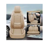 Ggwqoops For Bmw 1 Series E81 E82 E87 E88 F20 F21 F52 F40 Universal Full Coverage 5 Seat Car Seat Cover Accessories Car Seat Covers(1Beige 5 Seat)
