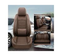 Ggwqoops For Bmw 1 Series E81 E82 E87 E88 F20 F21 F52 F40 Universal Full Coverage 5 Seat Car Seat Cover Accessories Car Seat Covers(1Coffee 5 Seat)