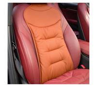 Ggwqoops For BMW For X1 For X3 For X4 For X5 F15 For X6 F16 G20 G30 Car Seat Cover Leather Seat Protect Pad Non-slip Seat Cushion Car Seat Covers(Orange-1PCS)