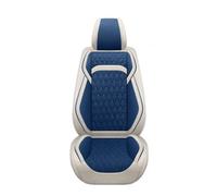 Ggwqoops For BMW For X3 E83 G30 F25 For X5 E53 For X1 E84 F01 F15 E65 F25 For X6 E71 F31 E83 F45 Universal Car Seat Cover Interior Accessories Car Seat Covers(Beige Blue)
