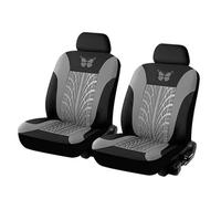 Ggwqoops For Civic For CRV For Hrv For Kia For Sorento For Toyota For Corolla For Camry Car Seat Covers Full Set Universal Car Seat Covers(Gray-2 seats)