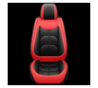 Ggwqoops For Duster For Kadjar For Scenic For Espace For Fluence For Koleos 1 PC Universal PU Leather Car Seat Cover Interior Accessories Car Seat Covers(Black Red)
