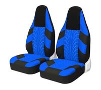 Ggwqoops For ROLLS-ROYCE TRUCKS For MERCURY For MAZDA Car Seat Covers good Bucket Universal Tire Style Sport Seat Protector Car Seat Covers(BLUE 2PCS)