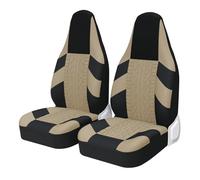 Ggwqoops For ROLLS-ROYCE TRUCKS For MERCURY For MAZDA Car Seat Covers good Bucket Universal Tire Style Sport Seat Protector Car Seat Covers(BEIGE 2PCS)