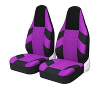 Ggwqoops For ROLLS-ROYCE TRUCKS For MERCURY For MAZDA Car Seat Covers good Bucket Universal Tire Style Sport Seat Protector Car Seat Covers(PURPLE 2PCS)