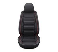 Ggwqoops For Skoda For Superb 3 For Octavia 2 For Fabia For Kodiaq For Enyaq For Yeti Car Seat Cover Universal Waterproof Leather Accessories Car Seat Covers(1Pcs-Black Red)