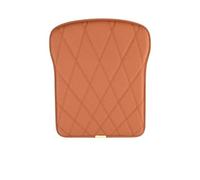 Ggwqoops For Suzuki For Jimny 2011-2020 Genuine Leather Front Seat Cushion Anti-slip Breathable Car Seat Cushion Protective Cover Car Seat Covers(Orange)