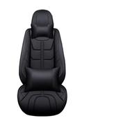 Ggwqoops For Toyota For Corolla For Camry For Rav4 For Auris For Prius For Yalis For Avensis 5 Seats Car Leather Seat Cover Car Accessories Car Seat Covers(All black pillow)