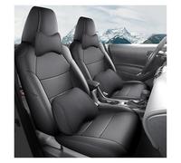 Ggwqoops For Toyota For RAV4 2020 2021 2022 2023 Leather Car Seat Covers Interior Accessories Car Seat Covers(9 PCS black)