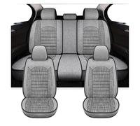 Ggwqoops For VW For Polo For Bora For Jetta For Passat B5 B6 B7 B8 For Golf For Tiguan ID4 Universal Car Seat Covers Interior Accessories Car Seat Covers(Full Set-Grey)