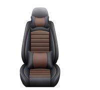 Ggwqoops For VW For POLO For Quest For Tiguan For Jetta For Golf For Lavida For Sagitar For Civic All Inclusive Car Leather Seat Cover Car Seat Covers(BlackCoffee Pillow)