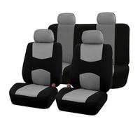 Ggwqoops Full Set Car Seat Cover Multiple Colors Seat Protection Cover Vehicle Seat Covers Universal Accessories Car Seat Covers(Gray)