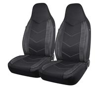 Ggwqoops good Back Bucket Universal Seat Protector Breathable Mesh Fabric Carbon Fiber Texture Seat Car Seat Cover Cushion Car Seat Covers(Black)