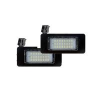 Ggwqoops Lamp License Plate For A1 For A4 B8 For A5 S5 For A6 S6 For A7 For Q5 TT For TTS 2D 1/2PCS Car No Error Canbus Led License Number Plate Lights Bulb 6000K White(2PCS)