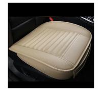 Ggwqoops Leather Car Seat Cover Interior Auto Seats Cover Cushion Four Seasons Protector Mat Universal Seat-Cover Carpet Accessories Car Seat Covers(Beige)