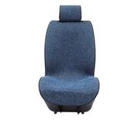 Ggwqoops Linen Car Seat Cover Four Season Universal Seat Covers Anti Slip Pad Protector Mat Summer Breathable Auto Seats Covers Car Seat Covers(1PC Front Blue)