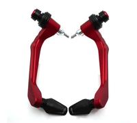 Ggwqoops Motorcycle Hand Guards for Ducati for Monster696 for Monster 797 for Monster 821 Aluminum Alloy Motorcycle Hand Guard Universal 17-22mm Brake Clutch Lever Guard Hand Guards Motorcycle(Red)