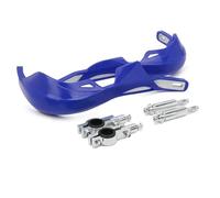 Ggwqoops Motorcycle Hand Guards for Kawasaki for Suzuki Dirt Bike Universal Motorcycle 22/28mm Handlebar Hand Guard Handguard Protector Protection(Blue)