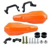 Ggwqoops Motorcycle Hand Guards for Suzuki Dirt Bike 7/8" 22mm & 1-1/8 28mm Handguard Hand Guards Handguards Motorcycle Motocross Accessories Hand Guards Motorcycle(Orange)
