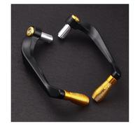 Ggwqoops Motorcycle Hand Guards for Suzuki for GSXS 125 150 750 1000 1000F for GSX S125 S750 S1000 S150 Motorcycle Handlebar Grips Guard Brake Clutch Levers Protector Hand Guards Motorcycle(Gold-A)