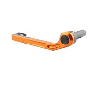 Ggwqoops Motorcycle Hand Guards for Trident 660 2022 Left Right Lever Guards Handguards Shield Windproof Protective Gear Hand Guards Motorcycle(Orange-Left)