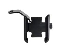 Ggwqoops Phone Navigation Holder For MAHA YZF R3 For YZFR3 R 3 2023 2024 CNC Motorcycle Accessories Mirror Handlebar Mobile Phone Holder GPS Stand Bracket(Mirror Type Black)